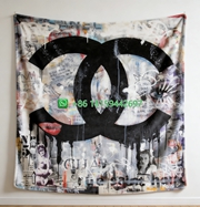 Chanel Throw Blankets